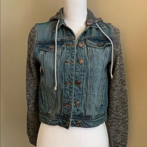 Papaya Jeans - Jean jacket with hood